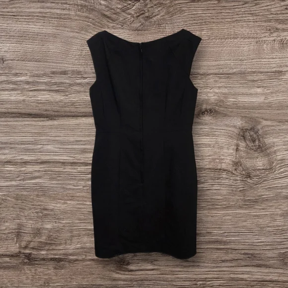 H&M Black Sheath Mini Dress for Cocktail Size 12 - Picture 2 of 5